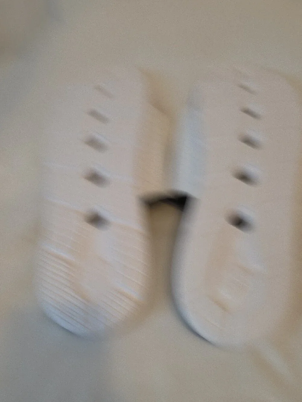 Under Armour Black and White Adjustable Slide Sandals